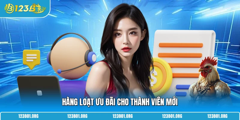 Hàng loạt ưu đãi cho thành viên mới