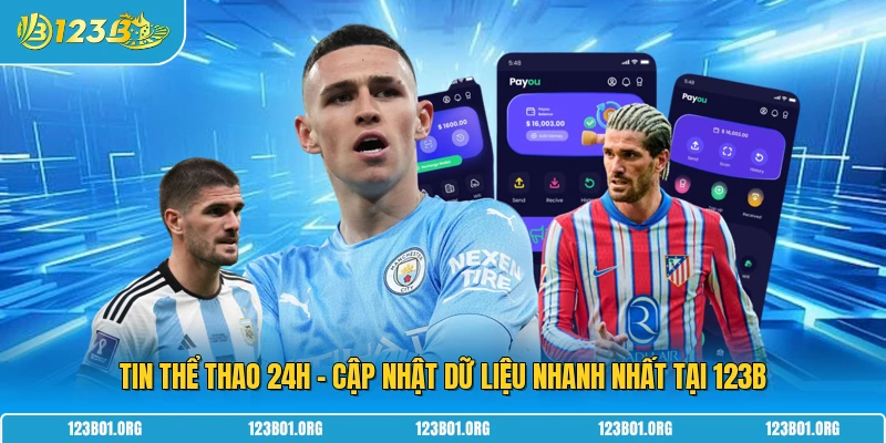 Tin Thể Thao 24h - Cập Nhật Dữ Liệu Nhanh Nhất Tại 123B